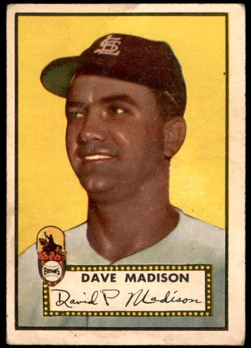 1952 Dave Madison #366