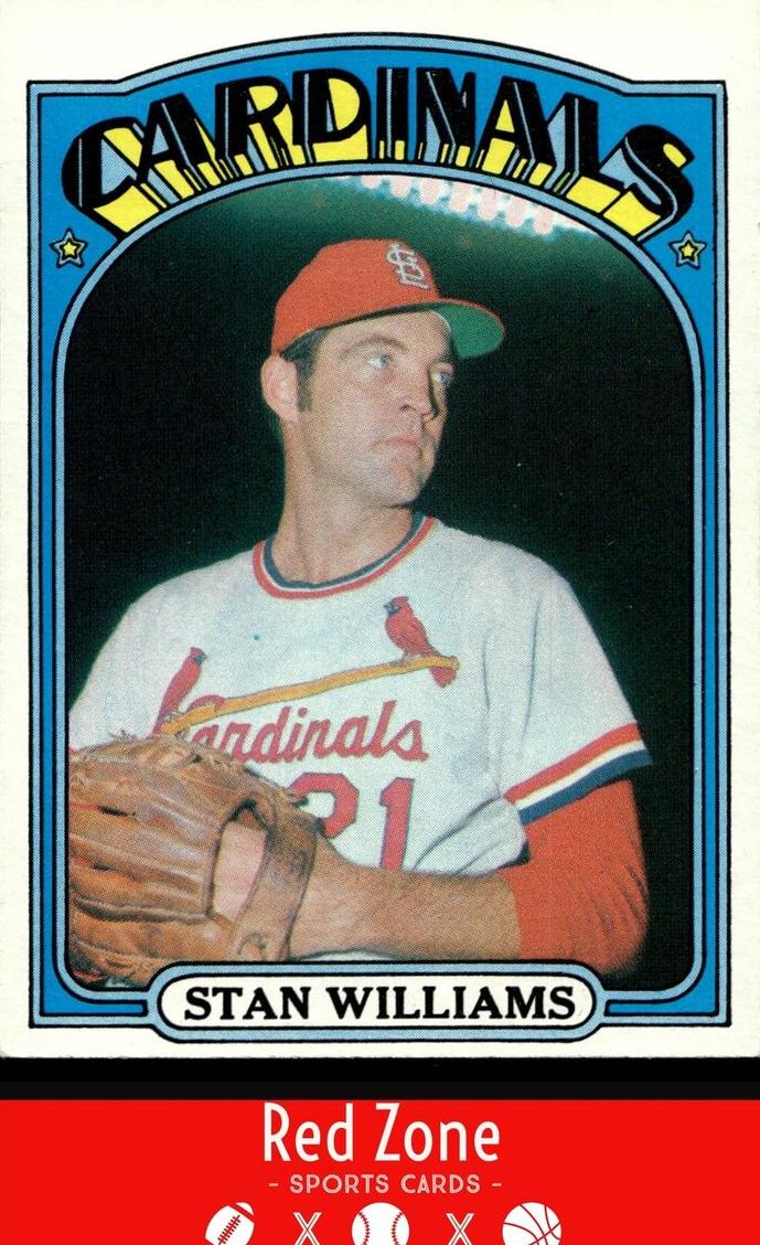 1972 Topps Stan Williams #9 card