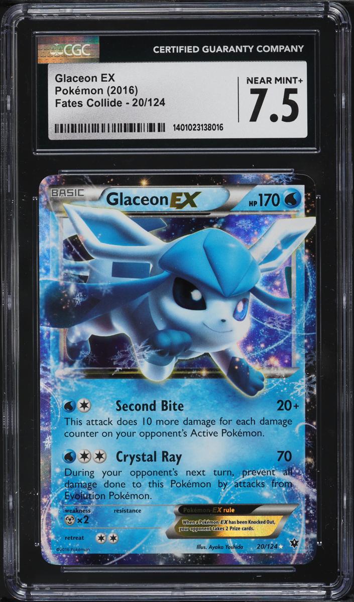 Glaceon EX 2016 Pokemon XY Fates Collide