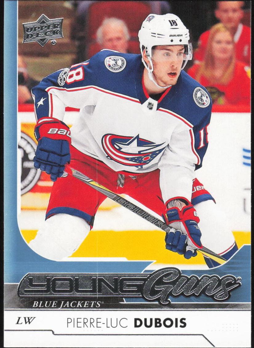 2017 Upper Deck Pierre-Luc Dubois #204 card