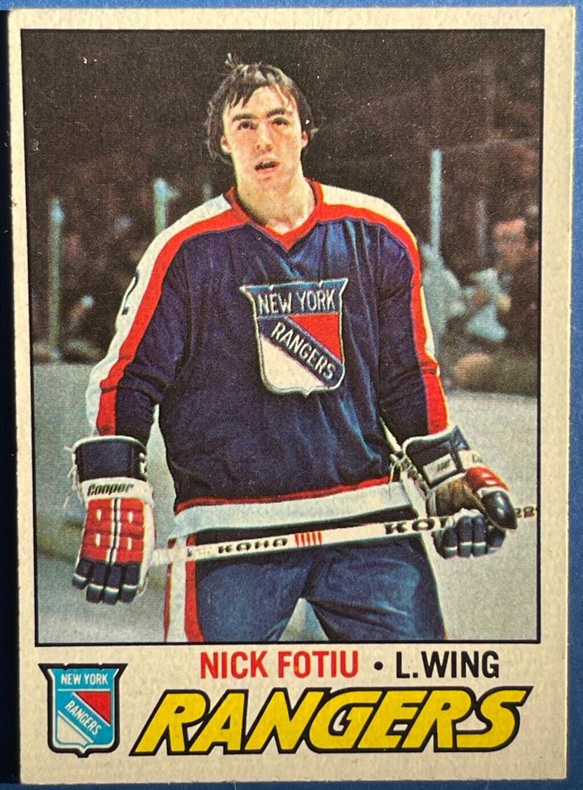 1977 Nick Fotiu #11