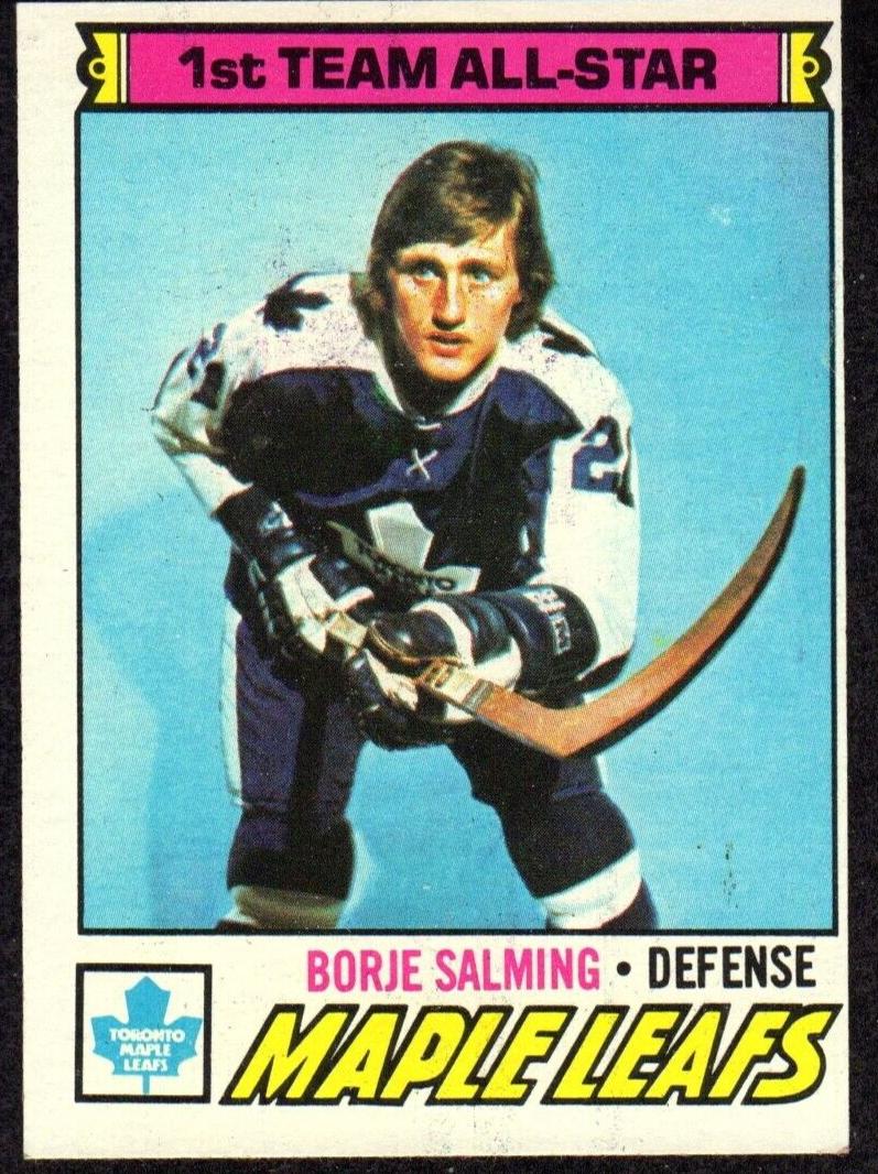 1977 Borje Salming #140