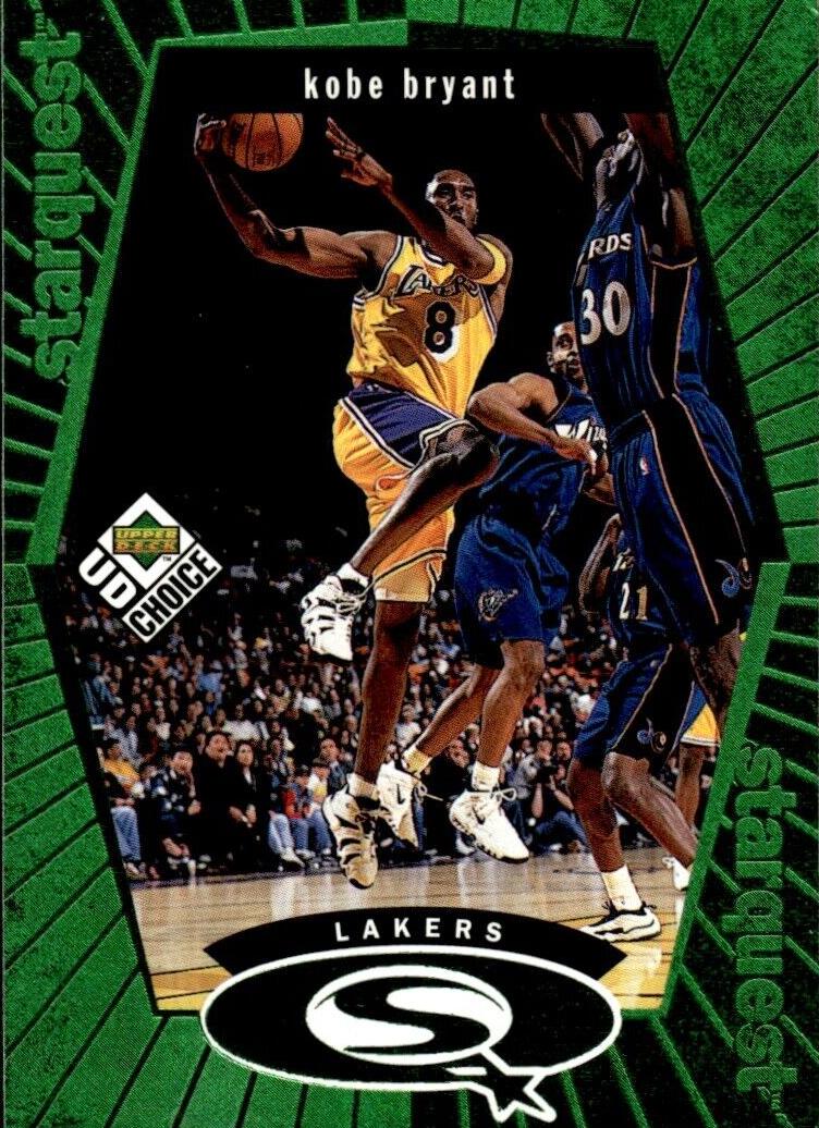 1998 Upper Deck Choice Kobe Bryant [Green] #SQ13 card
