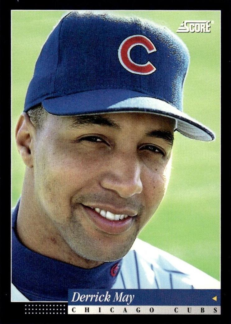1994 Score Derrick May #68 card
