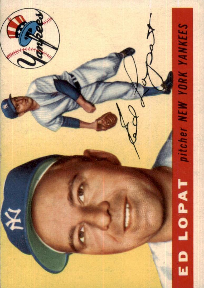 1955 Ed Lopat #109