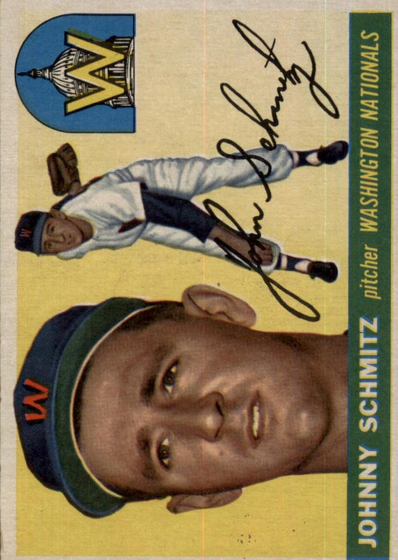 1955 Johnny Schmitz #159