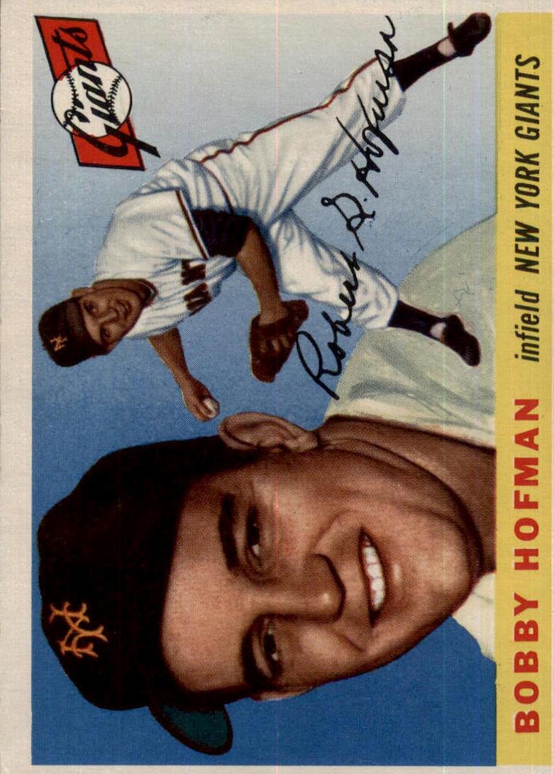 1955 Bobby Hofman #17