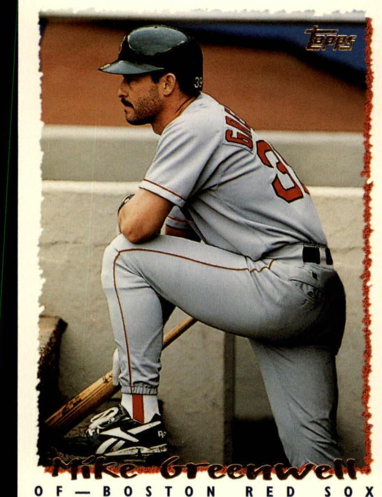 1995 Topps Mike Greenwell #215 card