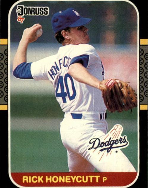 1987 Rick Honeycutt #402