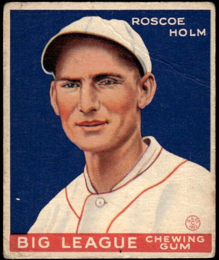 1933 Roscoe Holm #173