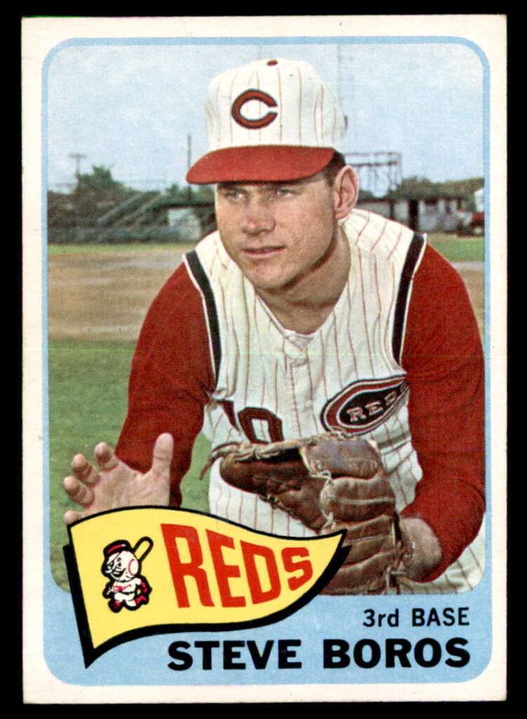 1965 Topps Steve Boros #102 card