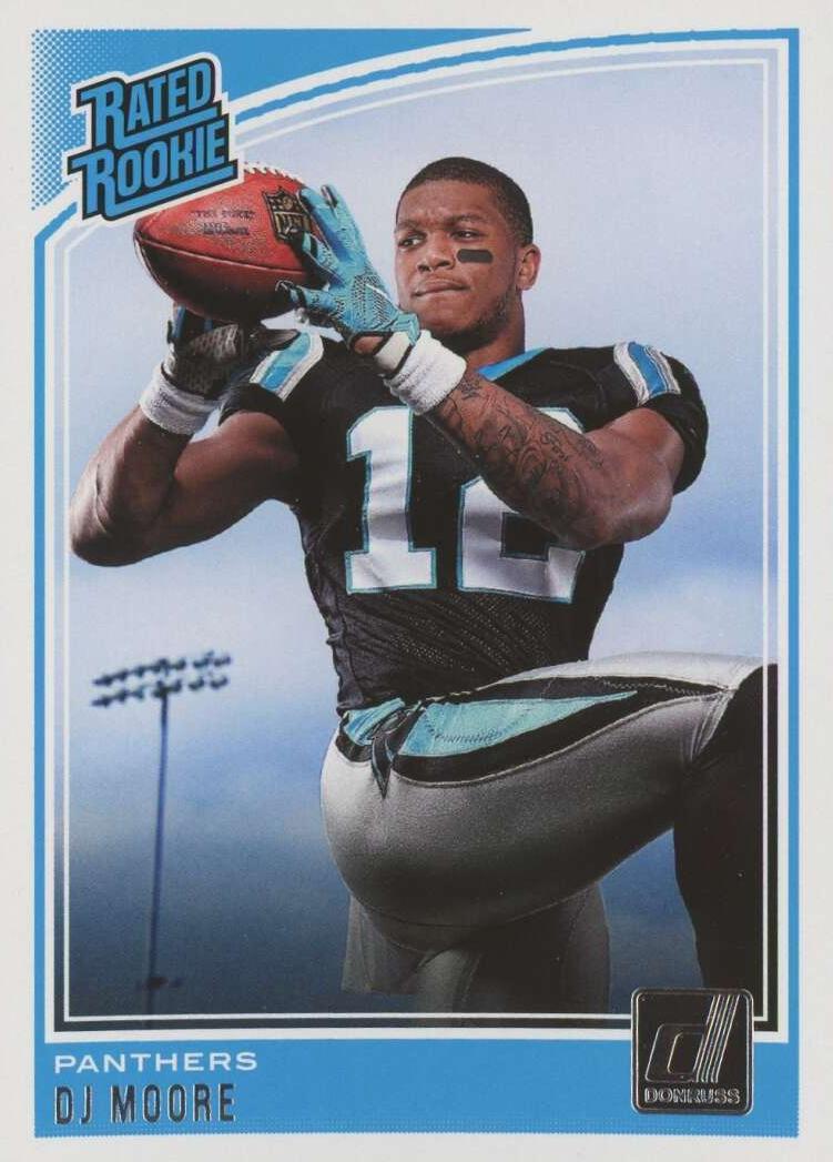 DJ Moore 2018 Panini Donruss Football