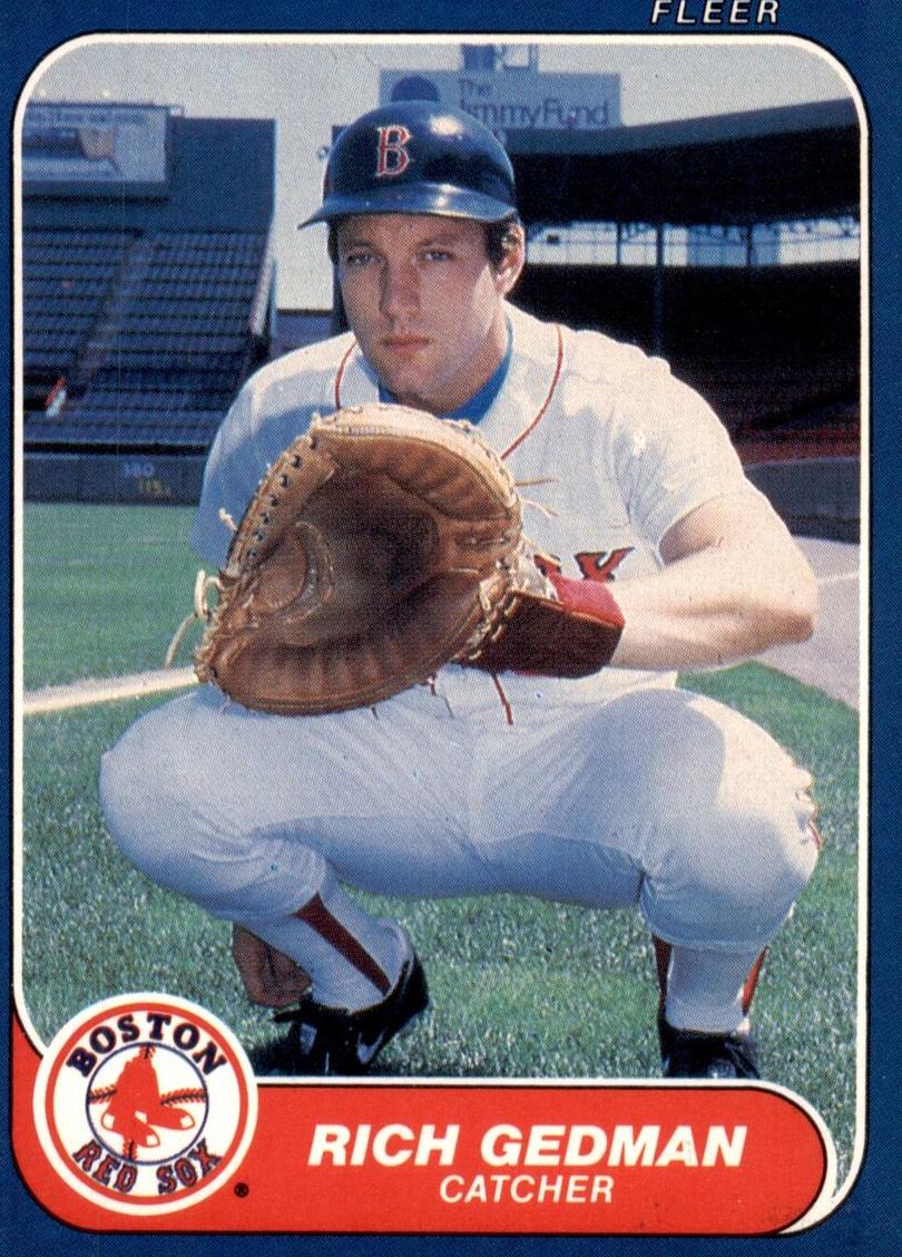 1986 Rich Gedman #349
