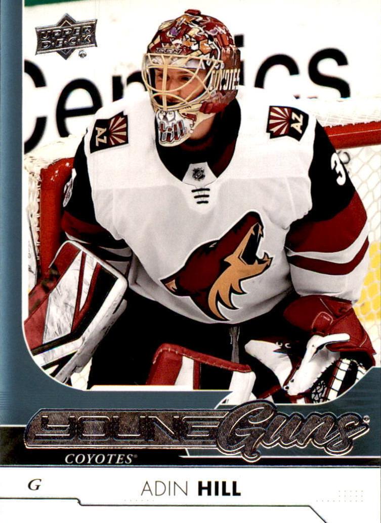 2017 Upper Deck Adin Hill #454 card