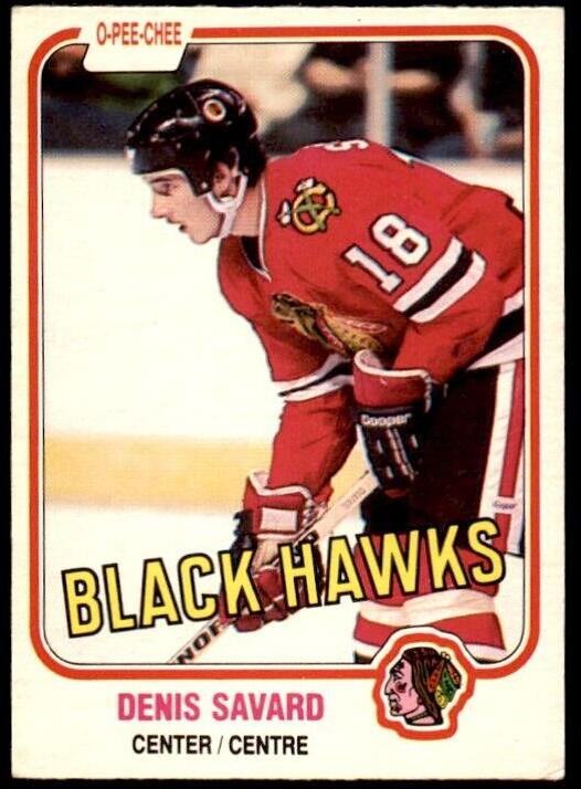 1981 Denis Savard #63
