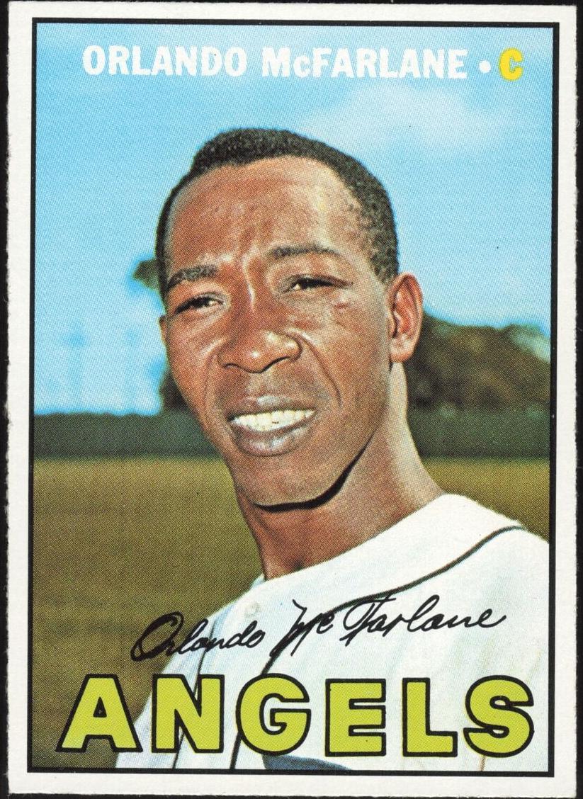 1967 Topps Orlando McFarlane #496 card