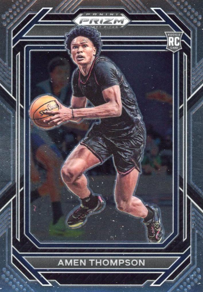 Amen Thompson 2023 Prizm Draft Picks card