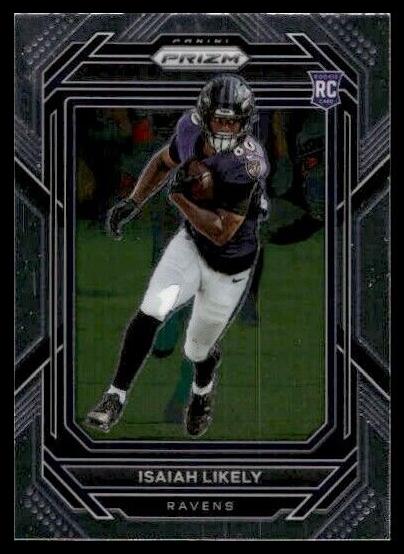 Isaiah Likely 2022 Prizm Football card