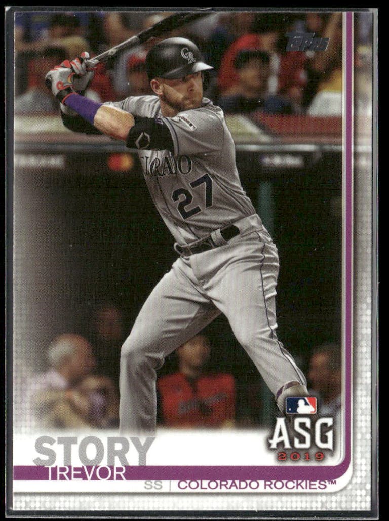 2019 Topps Update Baseball Trevor Story #US44