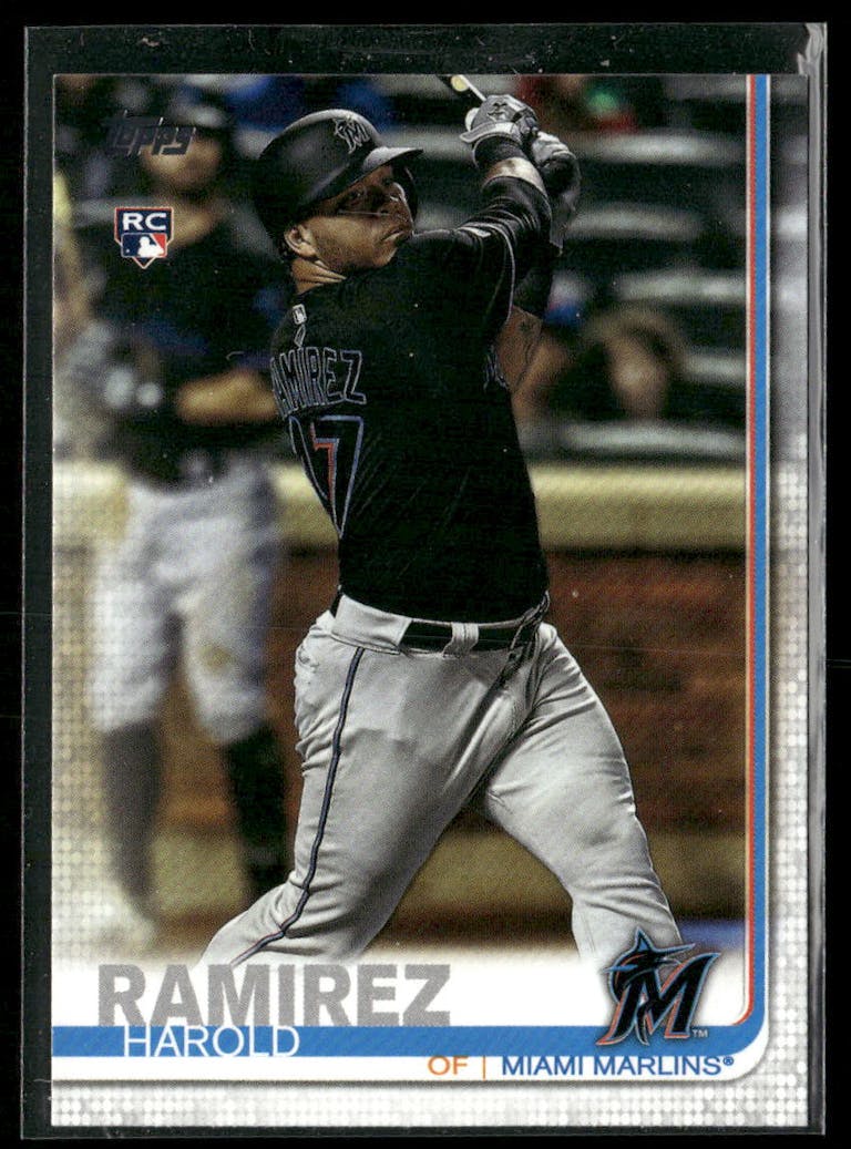 2019 Topps Update Baseball Harold Ramirez #US38 PSA 9