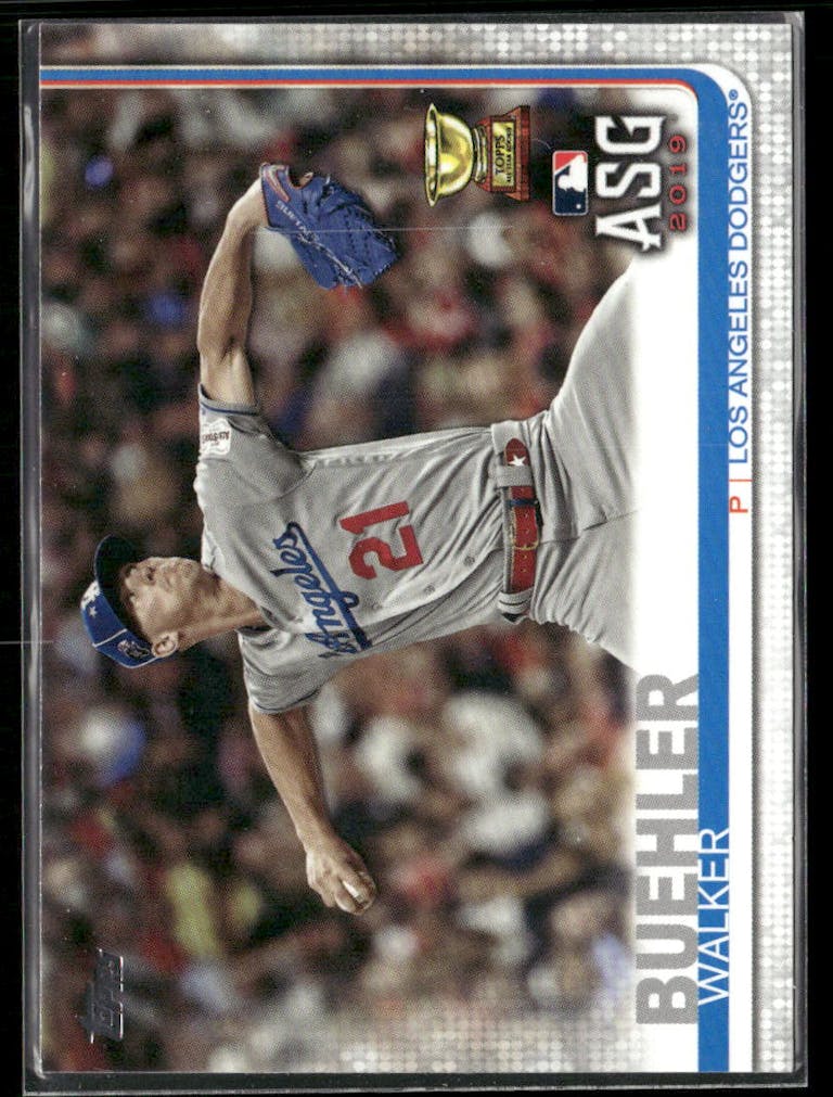 2019 Topps Update Baseball Walker Buehler #US8