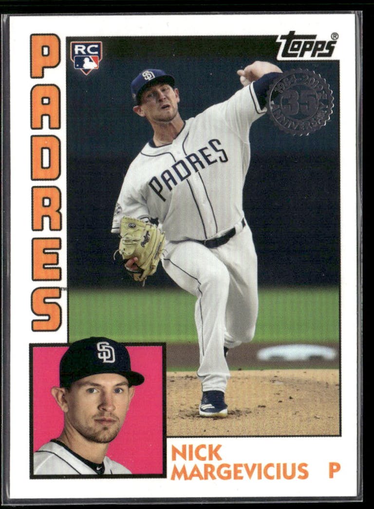 2019 Topps Update Baseball Nick Margevicius #84-17