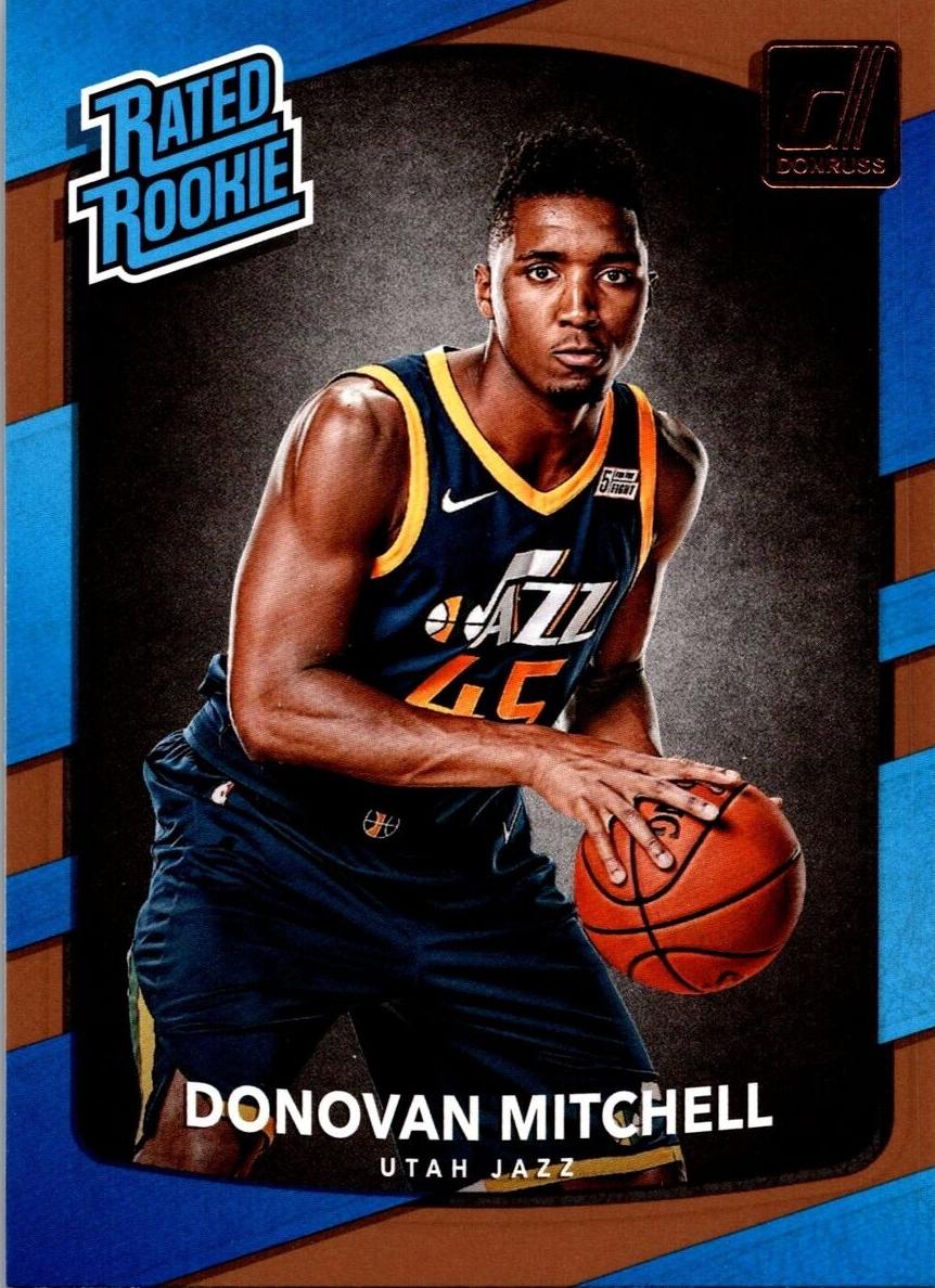 Donovan Mitchell 2017 Panini Donruss Basketball