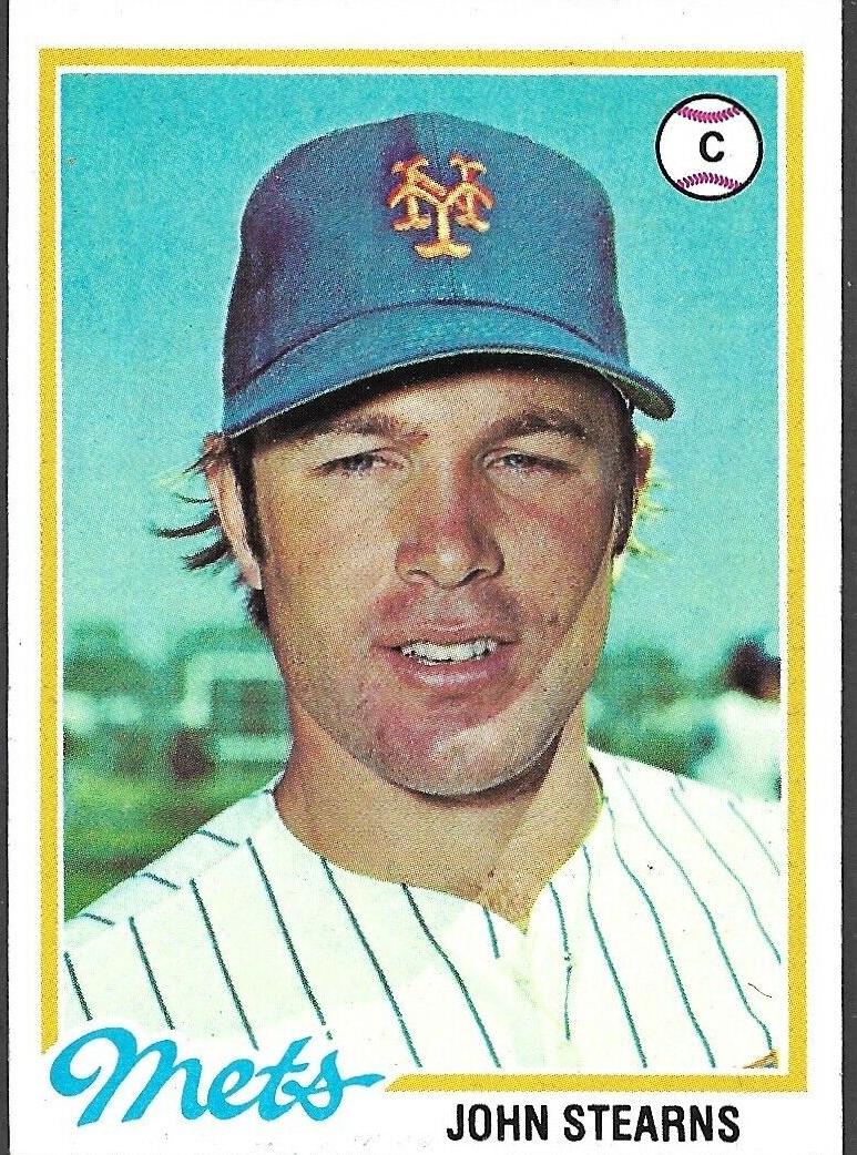 1978 Topps John Stearns #334 card