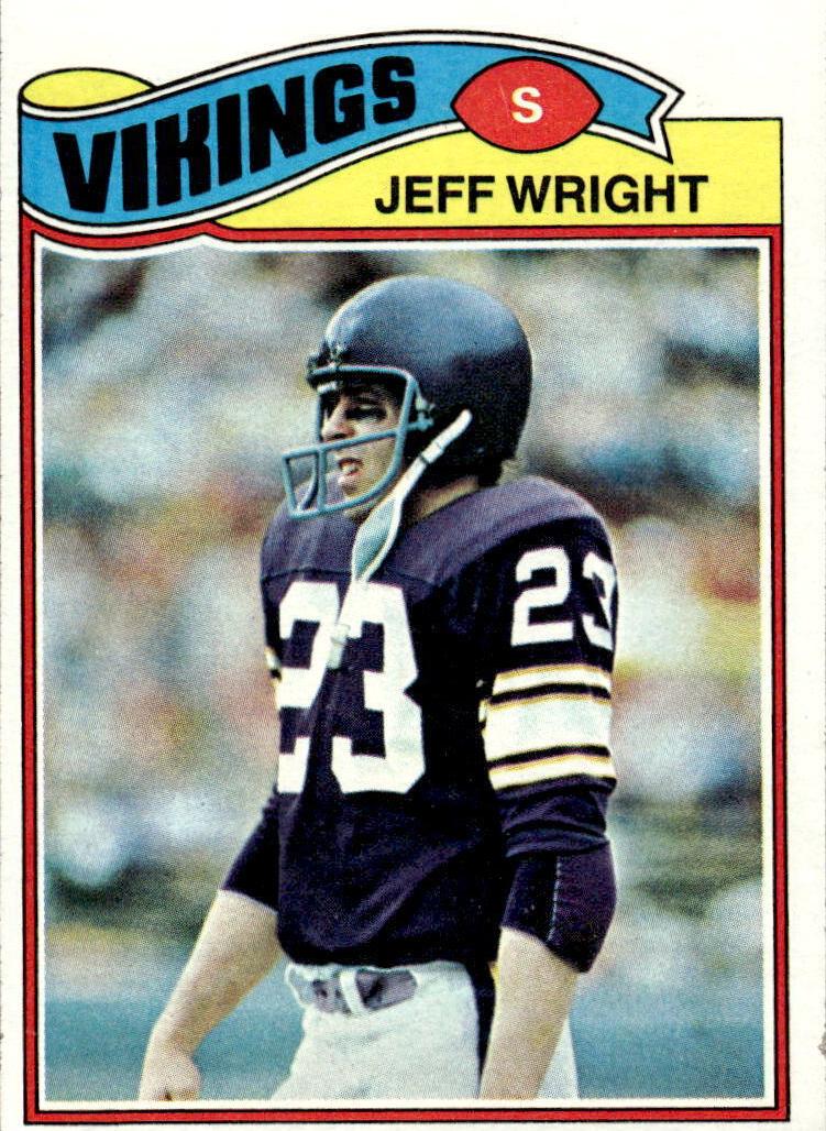 1977 Topps Jeff Wright #169 card