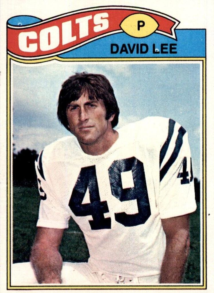 1977 Topps David Lee #482 card