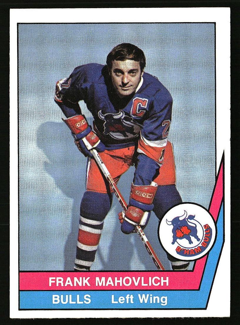 1977 O-Pee-Chee WHA Frank Mahovlich #61 card