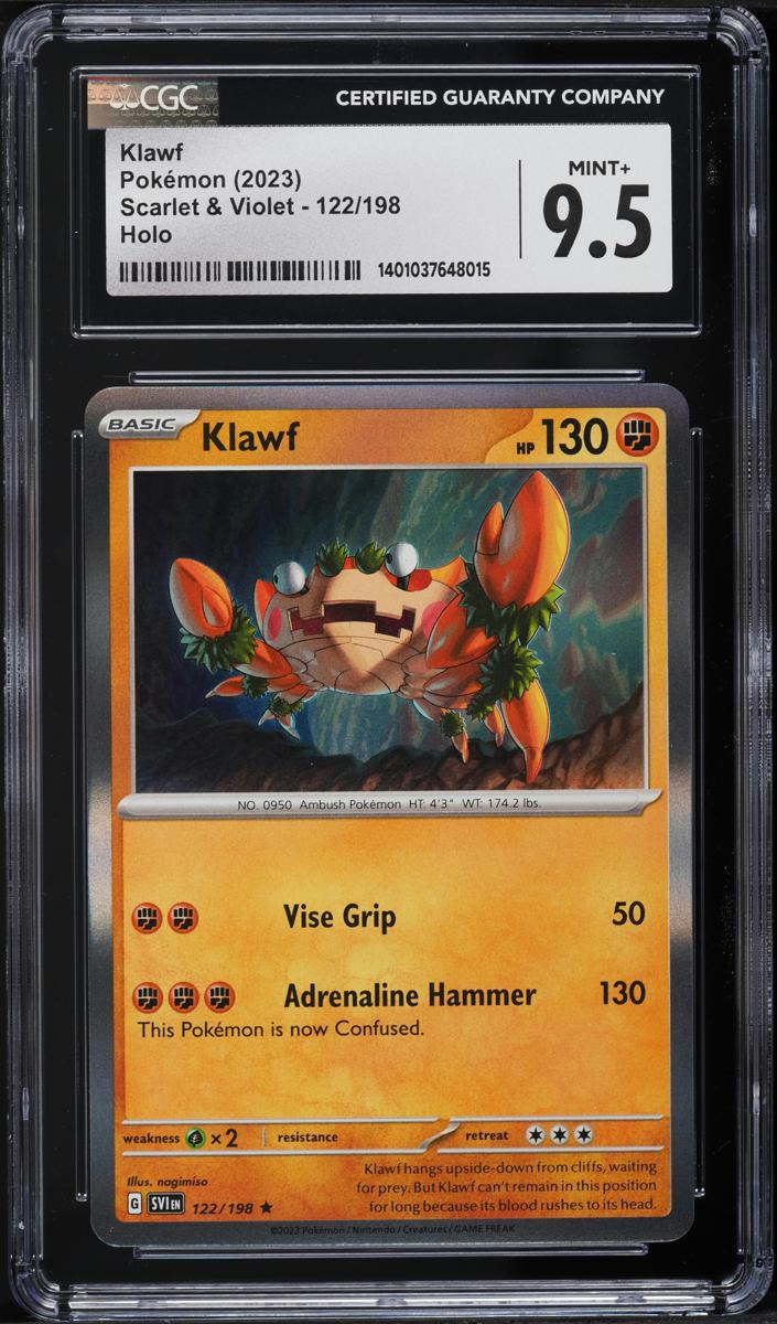 Klawf 2023 Pokemon Scarlet & Violet