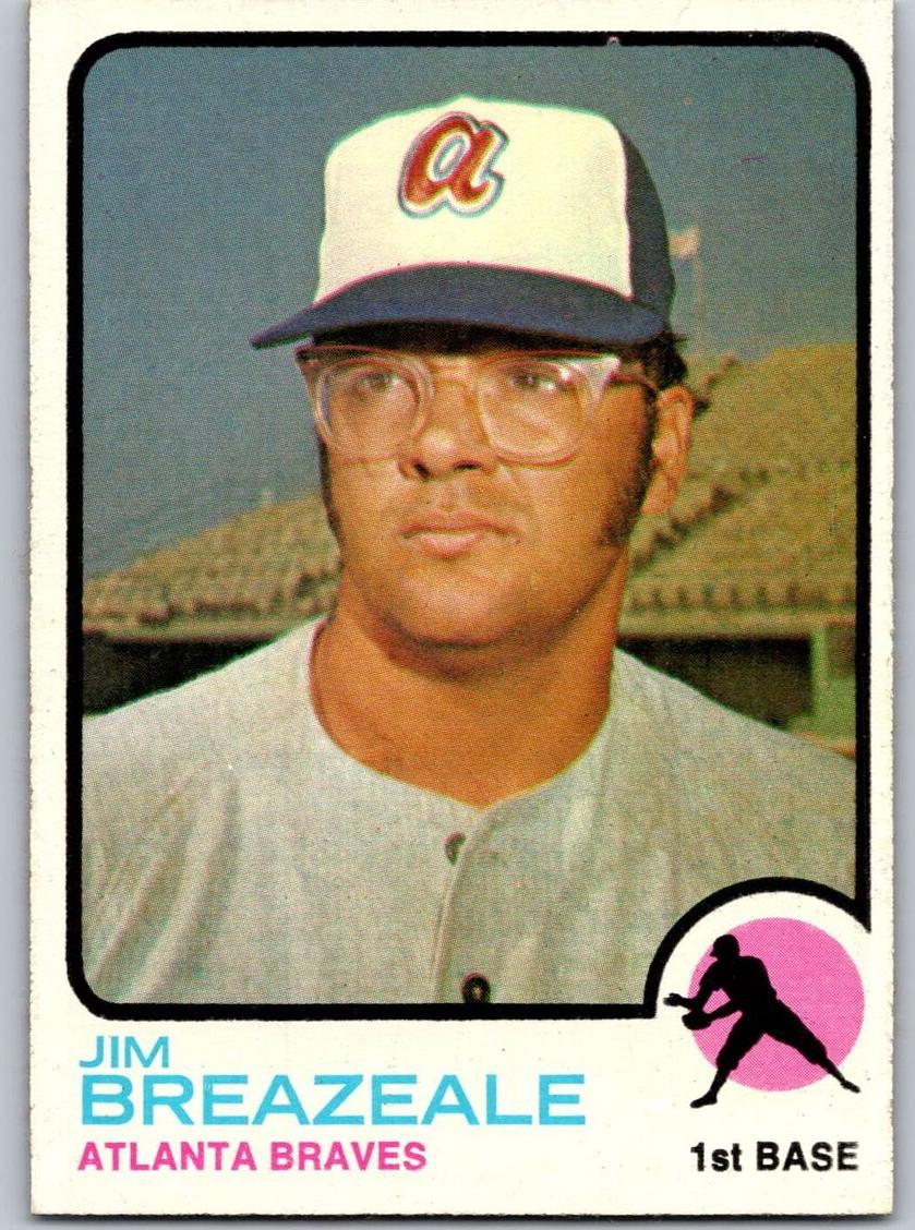 1973 Topps Jim Breazeale #33 card