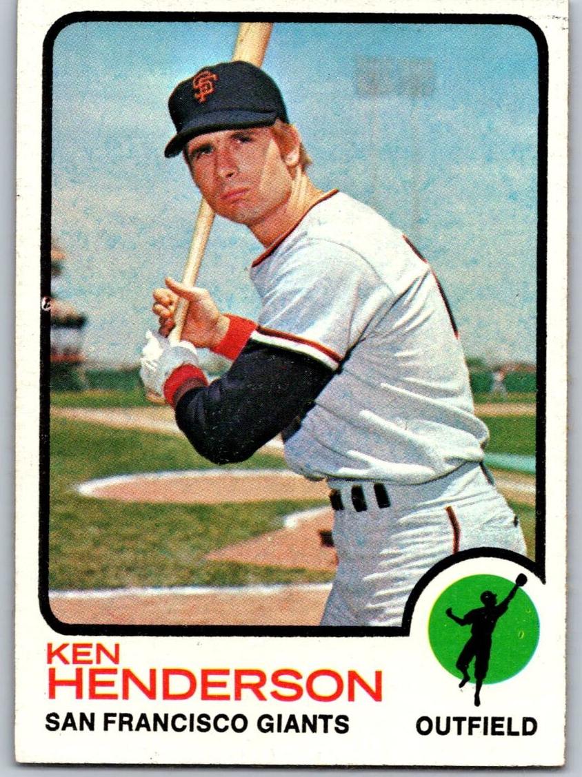 1973 Topps Ken Henderson #101 card