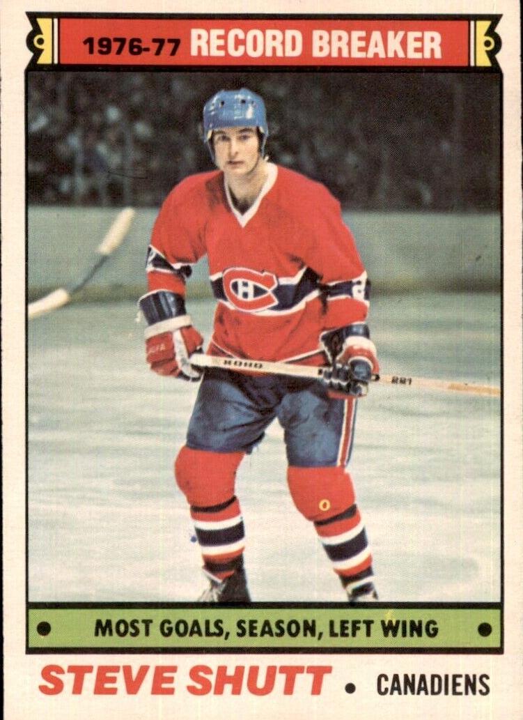 1977 O-Pee-Chee Steve Shutt #217 card