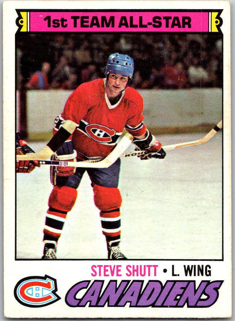 1977 O-Pee-Chee Steve Shutt #120 card