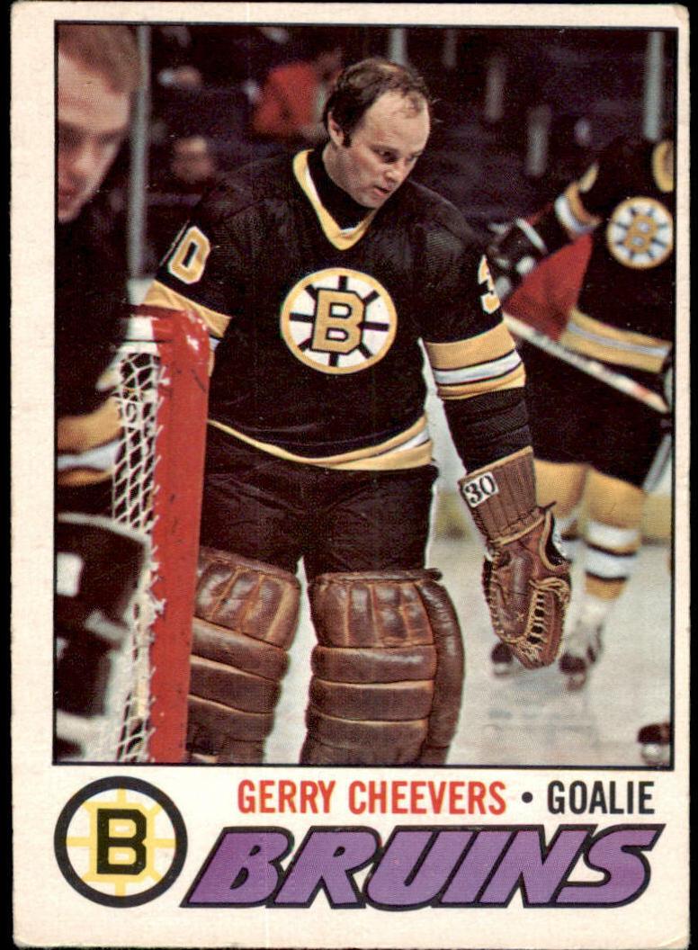 1977 O-Pee-Chee Gerry Cheevers #260 card