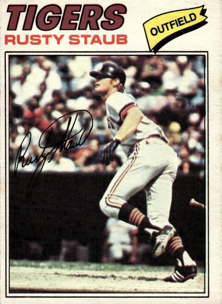 1977 Rusty Staub #88