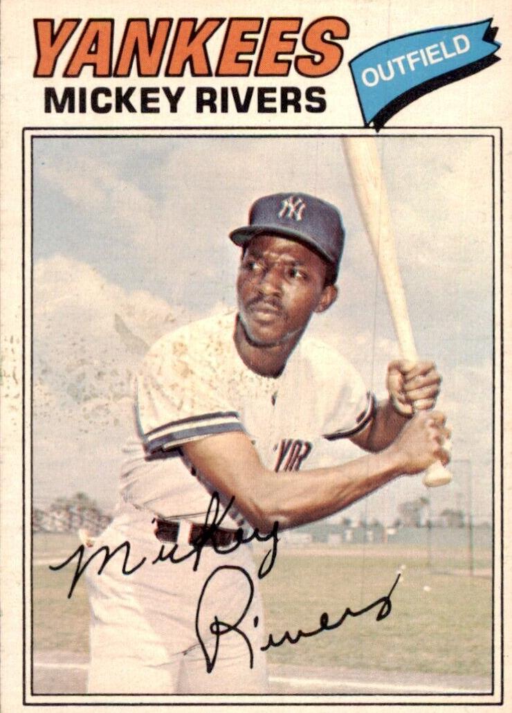 1977 Mickey Rivers #69