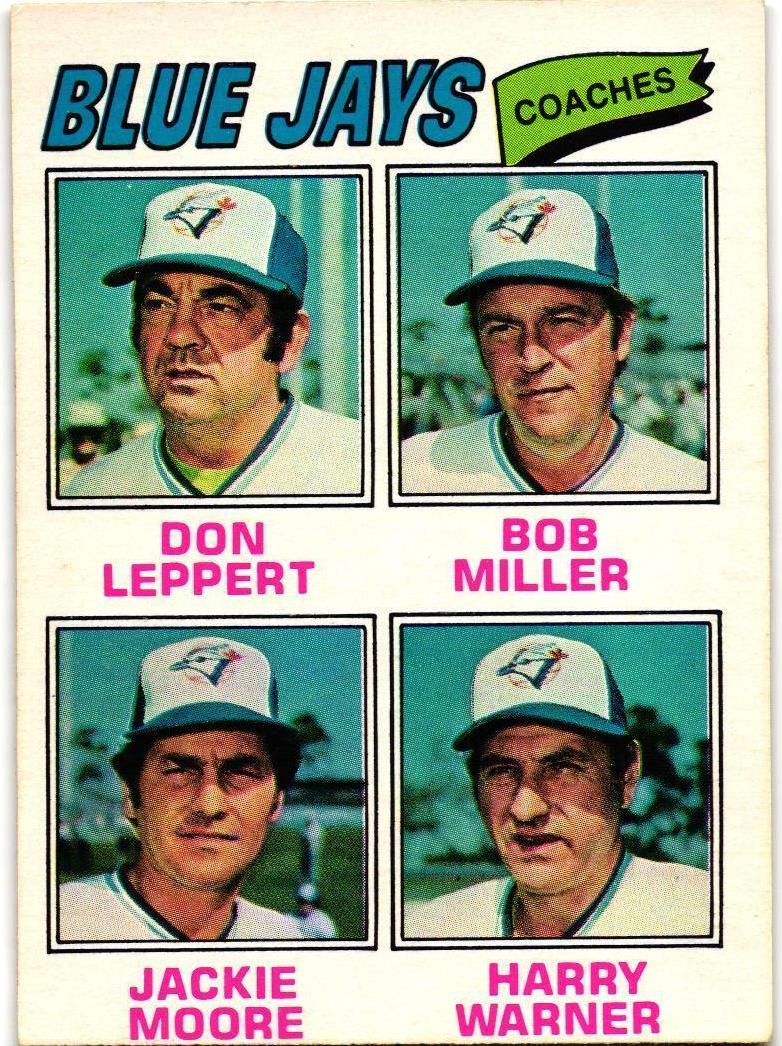 1977 Blue Jays Coaches #58