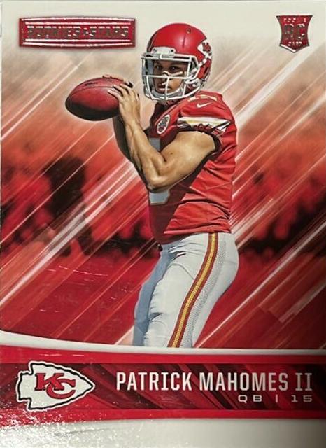 2017 Panini #201 Patrick Mahomes front