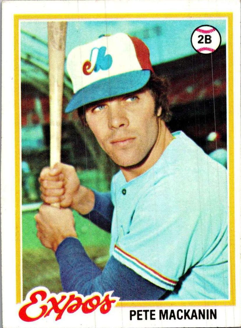 1978 Topps Pete Mackanin #399 card