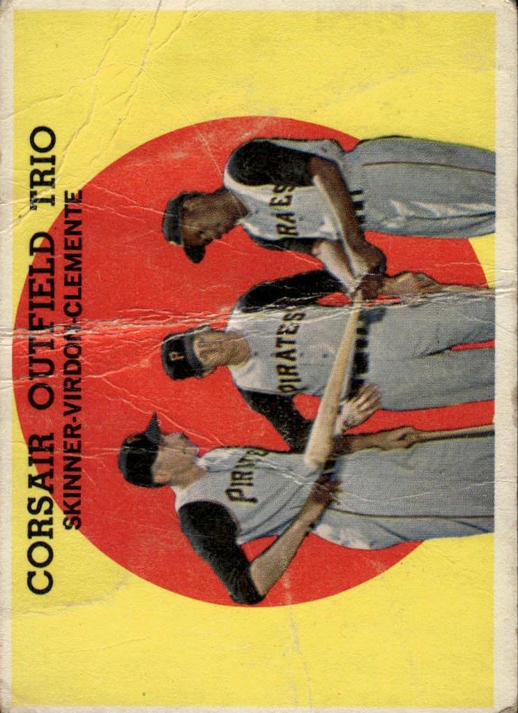 1959 Corsair Outfield Trio #543