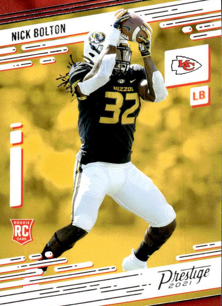 2021 Panini Prestige Nick Bolton #253 card