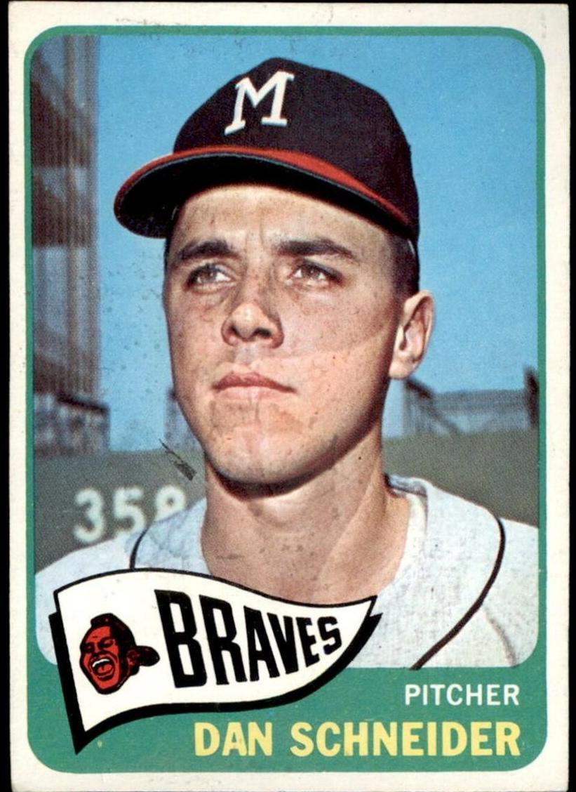1965 Topps Dan Schneider #366 card