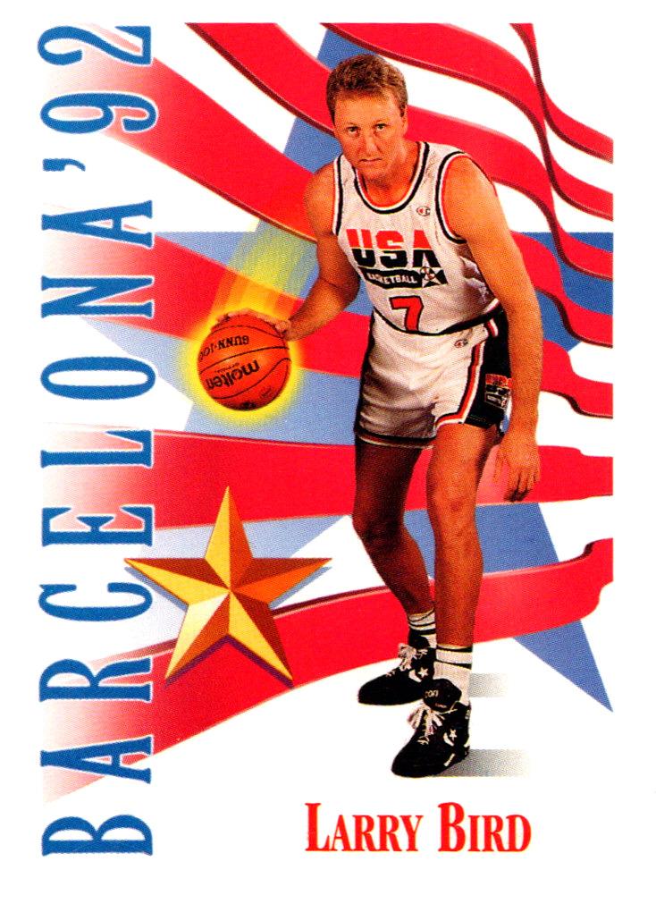 1991 SkyBox USA #531 Larry Bird front