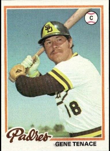 1978 Topps Gene Tenace #240 card