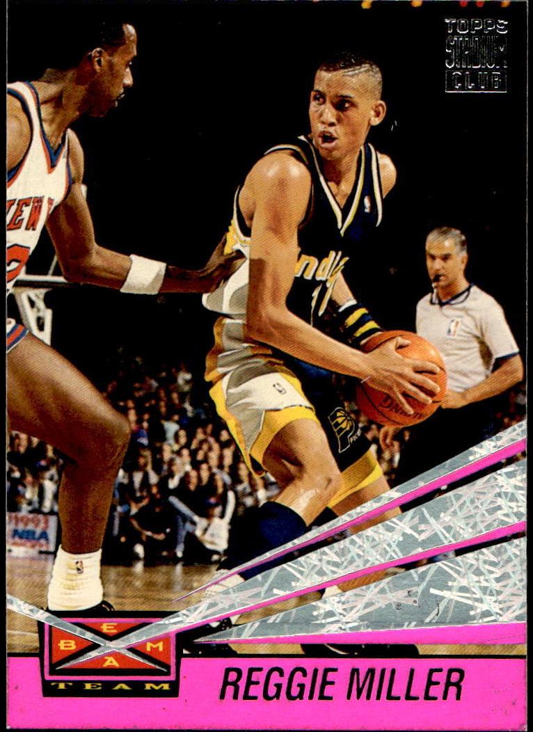 1993 Stadium Club Beam Team Reggie Miller #6 card