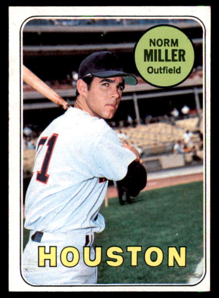 1969 Topps Norm Miller #76 card