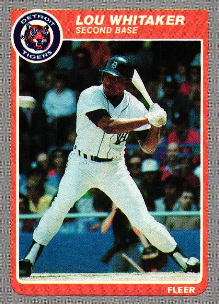 1985 Lou Whitaker #24